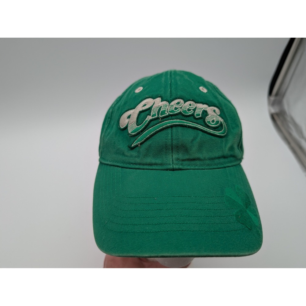 Cheers TV Show Green Shamrock Baseball Cap Hat Adjustable Cotton Logo